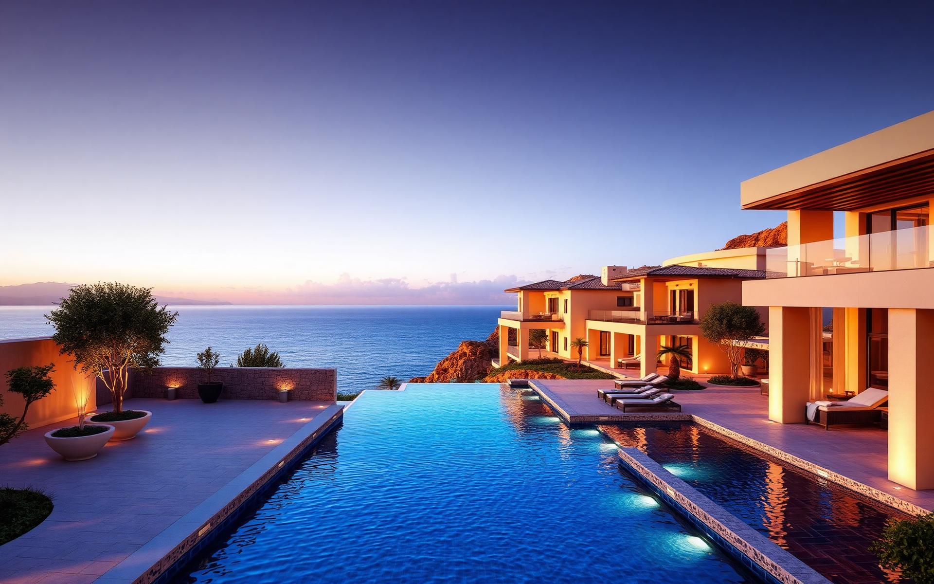 ABAAD 3D coastal residential visualization